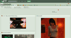 Desktop Screenshot of kittieshaufer.deviantart.com