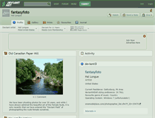 Tablet Screenshot of fantasyfoto.deviantart.com