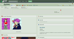 Desktop Screenshot of pan-briefs.deviantart.com