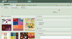Desktop Screenshot of dragonartz.deviantart.com