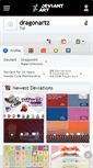 Mobile Screenshot of dragonartz.deviantart.com