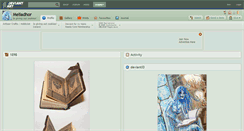 Desktop Screenshot of meliadhor.deviantart.com