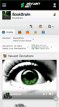 Mobile Screenshot of bookbrain.deviantart.com