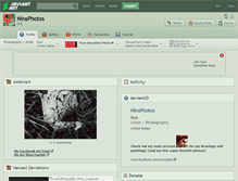 Tablet Screenshot of ninsphotos.deviantart.com
