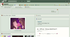 Desktop Screenshot of lastpetal.deviantart.com