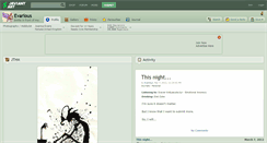 Desktop Screenshot of evarious.deviantart.com
