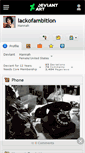 Mobile Screenshot of lackofambition.deviantart.com