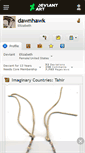 Mobile Screenshot of dawnhawk.deviantart.com