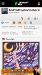 Mobile Screenshot of androidpsychocrusher.deviantart.com