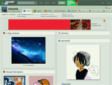 Tablet Screenshot of akayesia.deviantart.com