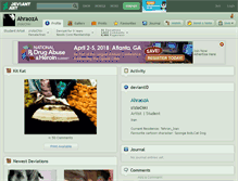 Tablet Screenshot of ahraoza.deviantart.com
