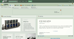 Desktop Screenshot of nutraly.deviantart.com