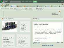 Tablet Screenshot of nutraly.deviantart.com