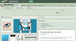 Desktop Screenshot of meiko-sakerune.deviantart.com