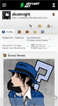 Mobile Screenshot of diceknight.deviantart.com