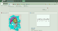 Desktop Screenshot of darkonelh.deviantart.com