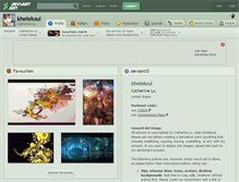 Tablet Screenshot of kheleksul.deviantart.com