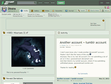 Tablet Screenshot of diraira.deviantart.com