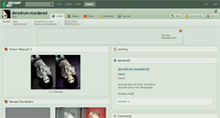 Desktop Screenshot of deredrum-murdered.deviantart.com