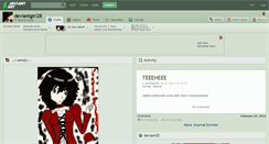 Desktop Screenshot of deviantgirl28.deviantart.com