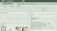 Desktop Screenshot of narutohinata4ever22.deviantart.com