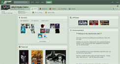 Desktop Screenshot of jekyll-hyde-club.deviantart.com