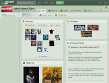 Tablet Screenshot of jekyll-hyde-club.deviantart.com