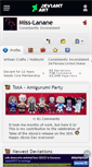 Mobile Screenshot of miss-lanane.deviantart.com