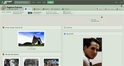 Desktop Screenshot of pegasus-express.deviantart.com