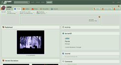 Desktop Screenshot of c00ki.deviantart.com