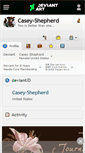 Mobile Screenshot of casey-shepherd.deviantart.com