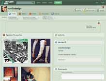 Tablet Screenshot of mmitsdesign.deviantart.com