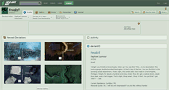 Desktop Screenshot of frozzzt.deviantart.com