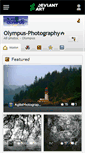 Mobile Screenshot of olympus-photography.deviantart.com