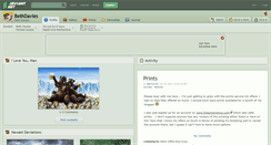 Desktop Screenshot of bethdavies.deviantart.com
