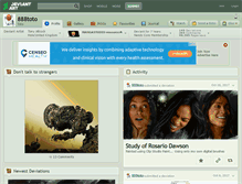 Tablet Screenshot of 888toto.deviantart.com