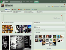 Tablet Screenshot of igorlukas.deviantart.com