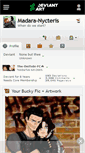 Mobile Screenshot of madara-nycteris.deviantart.com