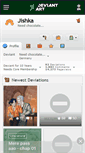 Mobile Screenshot of jishka.deviantart.com