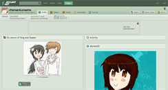 Desktop Screenshot of chansankunsama.deviantart.com