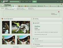 Tablet Screenshot of estelllaaa.deviantart.com