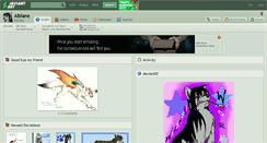 Desktop Screenshot of albiane.deviantart.com