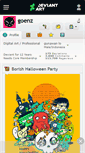 Mobile Screenshot of goenz.deviantart.com