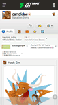 Mobile Screenshot of candidae.deviantart.com