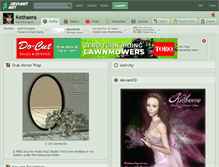 Tablet Screenshot of kethaera.deviantart.com