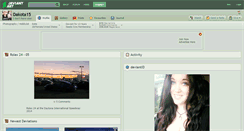 Desktop Screenshot of dakota15.deviantart.com