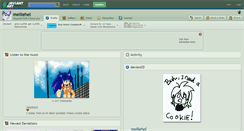 Desktop Screenshot of melliehel.deviantart.com