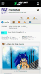 Mobile Screenshot of melliehel.deviantart.com
