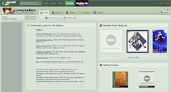 Desktop Screenshot of lovely-ladies.deviantart.com