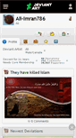 Mobile Screenshot of ali-imran786.deviantart.com